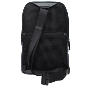 Piquadro Gray Fabric Crossbody Bags