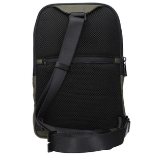 Piquadro Green Fabric Crossbody Bags