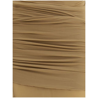 Magda Butrym Long Dress with draping