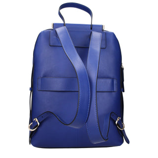 Piquadro Blue Leather Backpacks