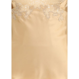 Ermanno Scervino Silk and lace Top