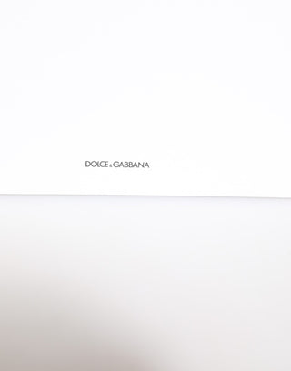 Dolce & Gabbana Multicolor Leopard Print Envelope Paper Post Card Holder