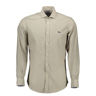 Harmont & Blaine Beige Cotton Shirt