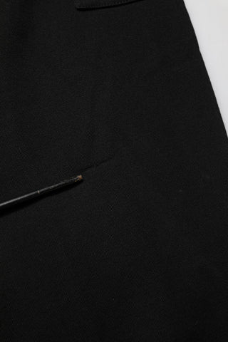 Dolce & Gabbana Black Cotton Blend Cargo Joggers Drawstring Pants