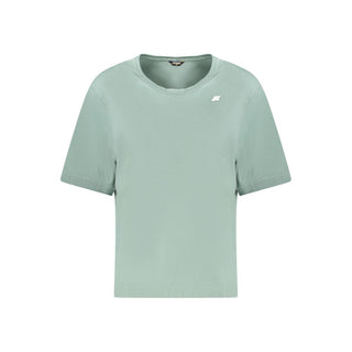 K-WAY Green Cotton Tops & T-Shirt