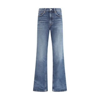 Agolde Kick Boot Jeans stencil color mid rise