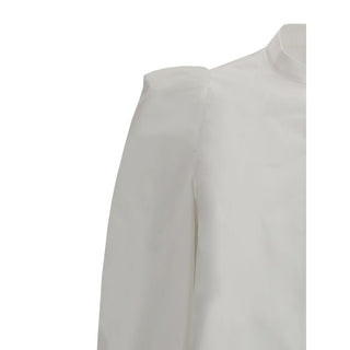 Alexander McQueen White Cotton Dress Shirt