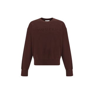 Alexander McQueen Brown Cotton Sweatshirt