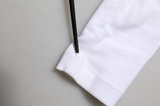 Dolce & Gabbana White Long Sleeves Button Closure T-shirt