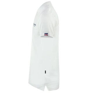 Aquascutum White Cotton Polo Shirt