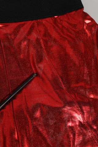 Dolce & Gabbana Red Polyester High Waist Girdle Women Underwear