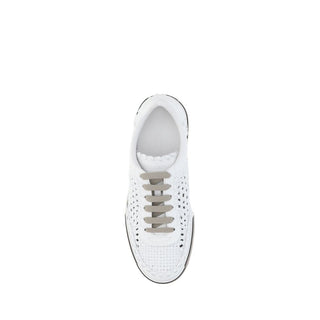 Dolce & Gabbana White Lamb Ovis Aries Aries Athletic Sneakers