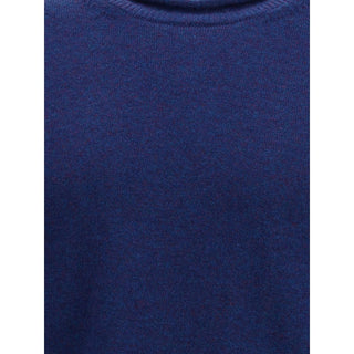 Comme Des Garçons Blue Wool Sweatshirt