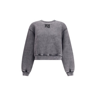 Alexander Wang Gray Cotton Sweatshirt