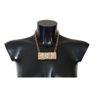 Dolce & Gabbana Gold Brass Necklace
