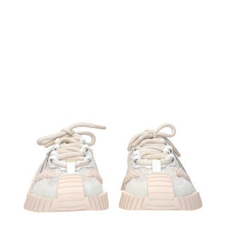 Dolce & Gabbana Gray Fabric Sneakers