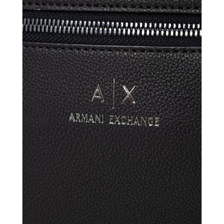 Armani Exchange Black Polyester Messenger Bag