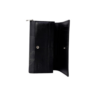 Alviero Martini Prima Classe Black Leather Wallet