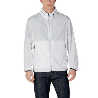 Armani Exchange White Polyester Shell Jacket