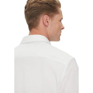 Calvin Klein White Organic Cotton Shortsleeve Shirt