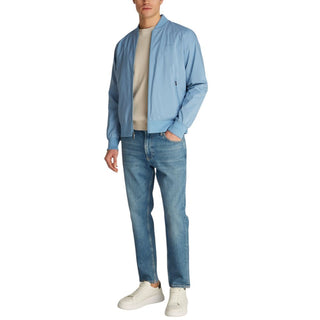 Calvin Klein Light Blue Recycled Polyester Jackets & Coat