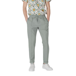 Antony Morato Green Polyester Joggers (Workout Pants)