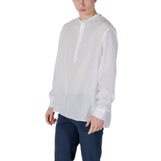 Antony Morato White Lyocell Shirt