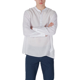 Antony Morato White Lyocell Shirt