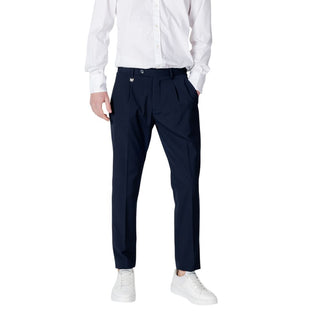 Antony Morato Blue Polyester Dress Pants