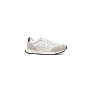 Armani Exchange Beige Polyester Sneaker