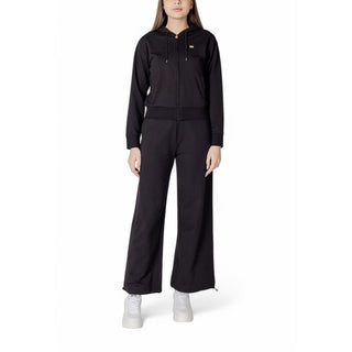 EA7 Emporio Armani Black Cotton Tracksuit