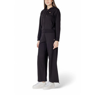 EA7 Emporio Armani Black Cotton Tracksuit