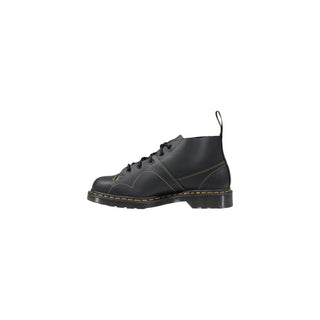 Dr. Martens Black Leather Lace-Up Boots