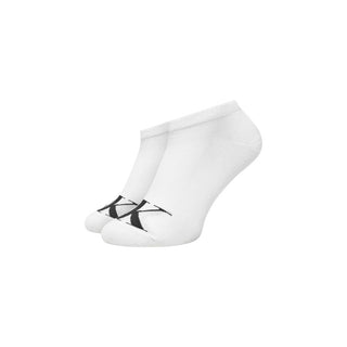 Calvin Klein Jeans White Cotton Socks