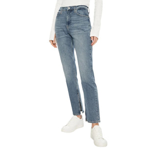 Calvin Klein Jeans Blue Cotton Slim Fit Jean