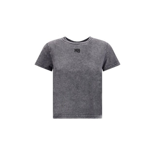 Alexander Wang Gray Cotton T-Shirt