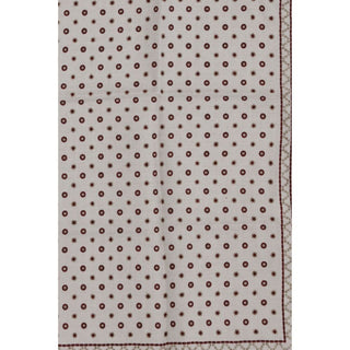 Brunello Cucinelli Gray Silk Pocket Square