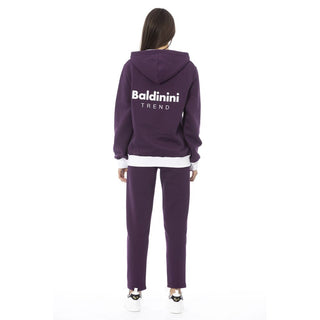 Baldinini Trend Purple Cotton Women Sweater