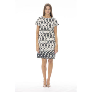 Baldinini Trend White Cotton Women Dress