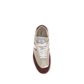 Chloé Multicolor Calf Leather Bos Taurus Athletic Sneakers