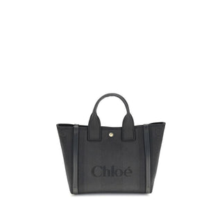 Chloé Black Cotton Handbag