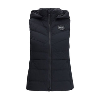 Canada Goose Black Recycled Polyamide Sleveless Jacket