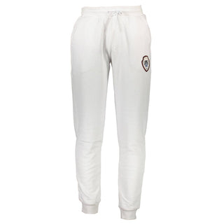 Cavalli Class White Cotton Pant