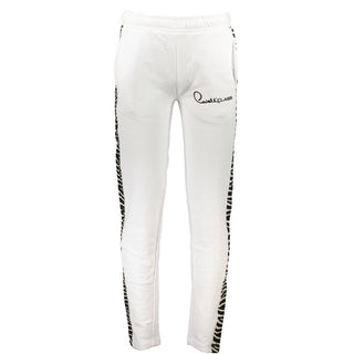 Cavalli Class White Cotton Pant