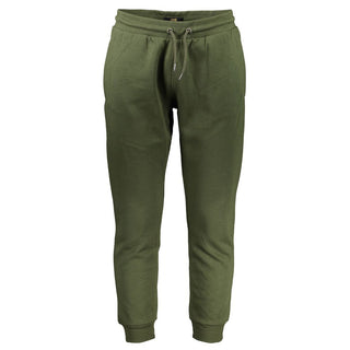 Cavalli Class Green Cotton Pant