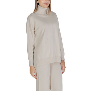 Cleré Beige Viscose Turtleneck