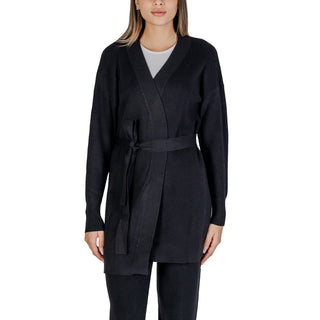 Cleré Black Viscose Cardigan