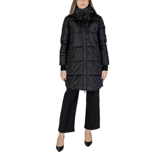 Cleré Black Polyester Jackets & Coat