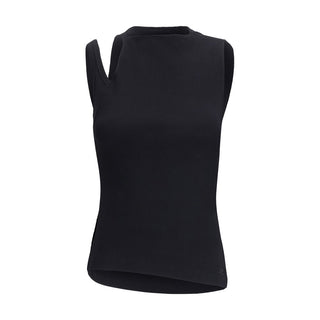 Courrèges Black Cotton Top