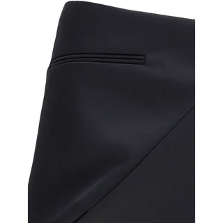 Courrèges Black Triacetate Mini Skirt